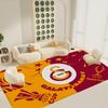 G-Galatasaray Lebendige Fußmatte Rutschfeste Waschküchenmatte Waschküchendekor Balkon Kind Wohnzimmer Haushalts Teppiche