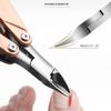 Toenail Clipper for Ingrown or Thick Toenails Stainless Steel Fingernail Clipper