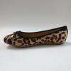 Women Classic Leopard Ballet Flats Square Toe Non-slip Flat Casual Slip-on Lightweight Shoes Daily Wear Plus Size 42