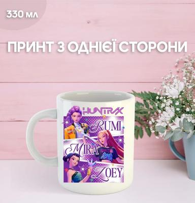 Mug K-Pop Demon Hunters with Print Ceramic Cup 330 Ml