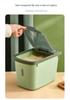 Moisture-Proof Insect-Resistant Rice Storage Jar for Home Kitchen.