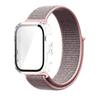 Pasek Nylonowy+Etui PC do Huawei Watch Fit 3/4/4 Pro Chroniące przed Upadkiem+Wygodna Oddychająca Opaska na Nadgarstek Correa
