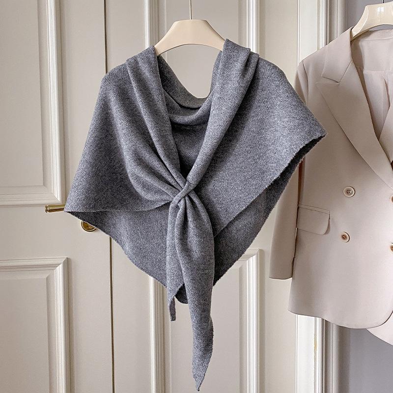 

Winter Wool Scarf For Women Long Warm Cashmere Scarves Hijab Solid Lady Shawl Wrap Female Pashmina Bandana Head Scarfs 75x185cm