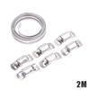 304 Edelstahl Schlauchschellen Band Sortiment Kit DIY Verstellbar Große Schneckenradklemmen Befestigungselemente Kraftstoffleitung