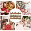 Christmas Gift Boxes Train Shape Multi Compartment Storage Organizer 24 Pieces Christmas Gift Storage Box For Kids Friends Home