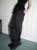 MOROA Dot Elastic Waist Pants - Black
