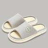 Fashion Couples Home Linen Slippers Women Men Indoor Bedroom Soft Slides Comfortable House Thick Sole Shoes Non-slip Breathable Flats
