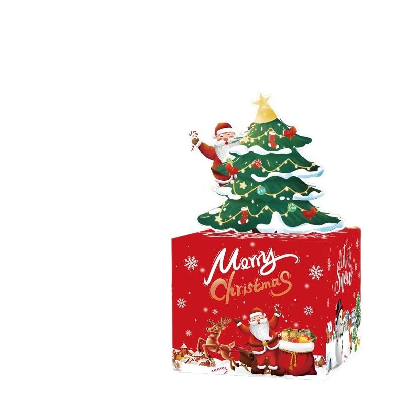 Christmas cash box hidden cash family party super warm Christmas party great surprise gift box