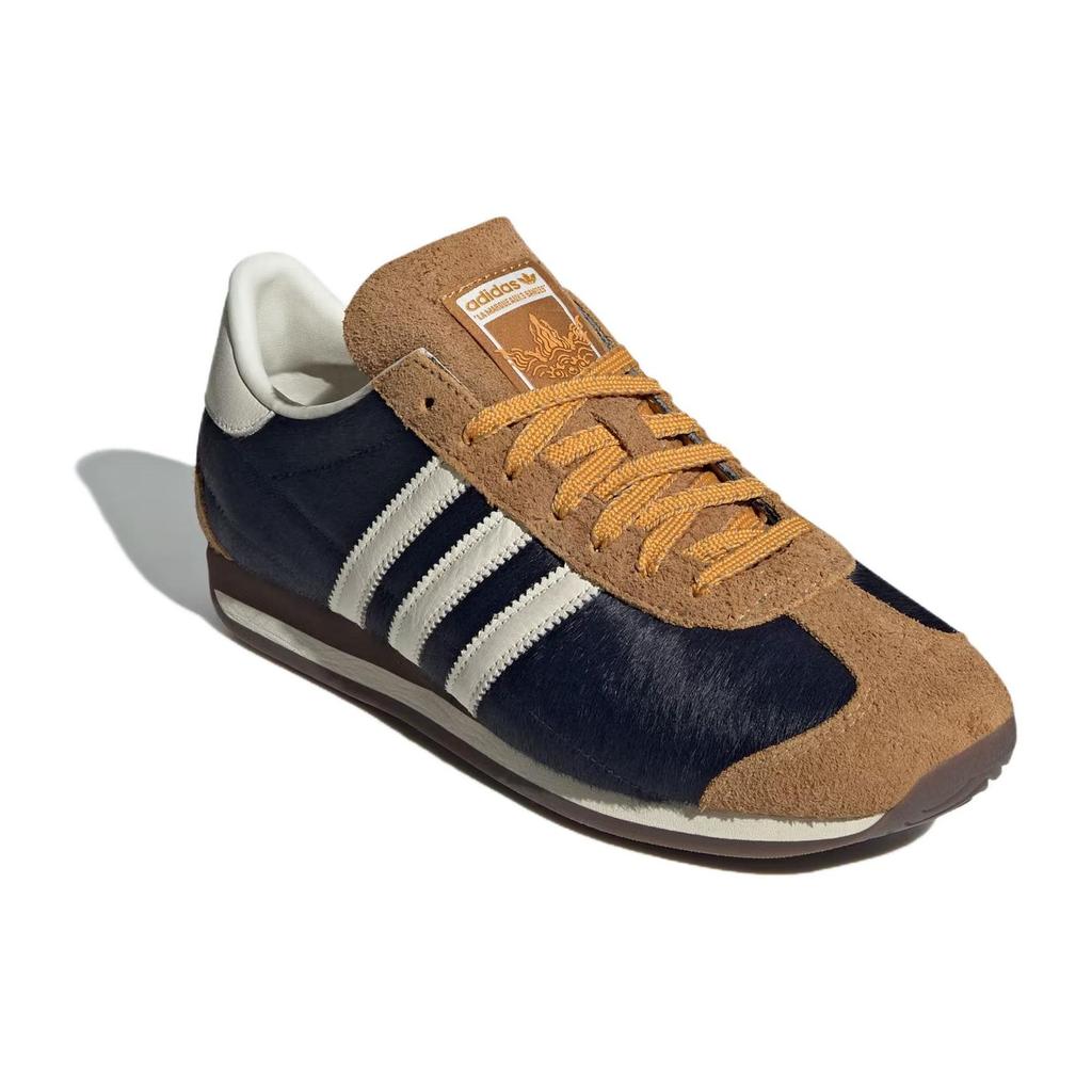 Adidas Originals Feifei Ruan X  Country Og Leather Comfortable Retro Shock Absorbing Durable Low Top Lifestyle Casual Shoes Unisex Casual Shoes ID3652