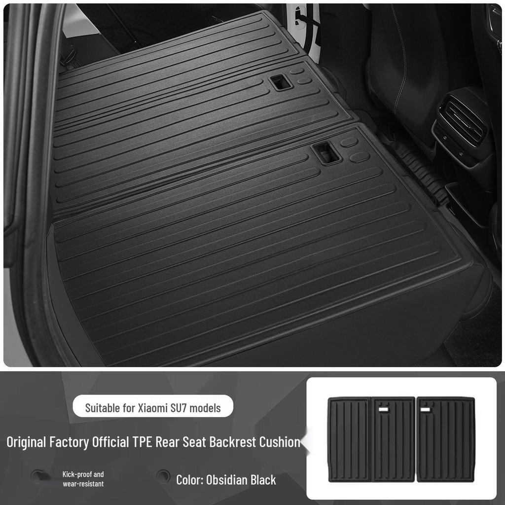 Xiaomi SU7 TPE Protective Trunk and Backrest Mat, Interior Car Accessory