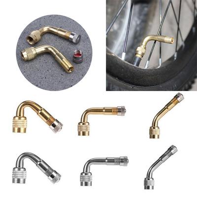 Degree Truck Motorcycle Cycling Accessories Air Tyre Valves Valve Extension Stem Adapter for Car