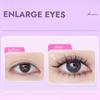 BQI Three-piece Style Sun Flower False Eyelashes, Soft Light Wear Eyelashes Enlarged Eye Make False Eyelashes