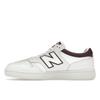New Balance 480 White Burgundy Unisex Sneakers BB480LDB