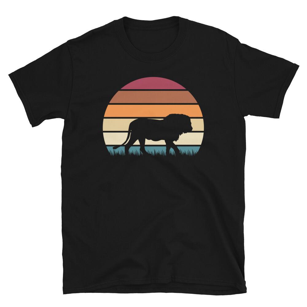 

Retro Sunset Farm Animal Lover African Jungle ShortSleeve Unisex TShirt Unisex T-Shirt XXXL