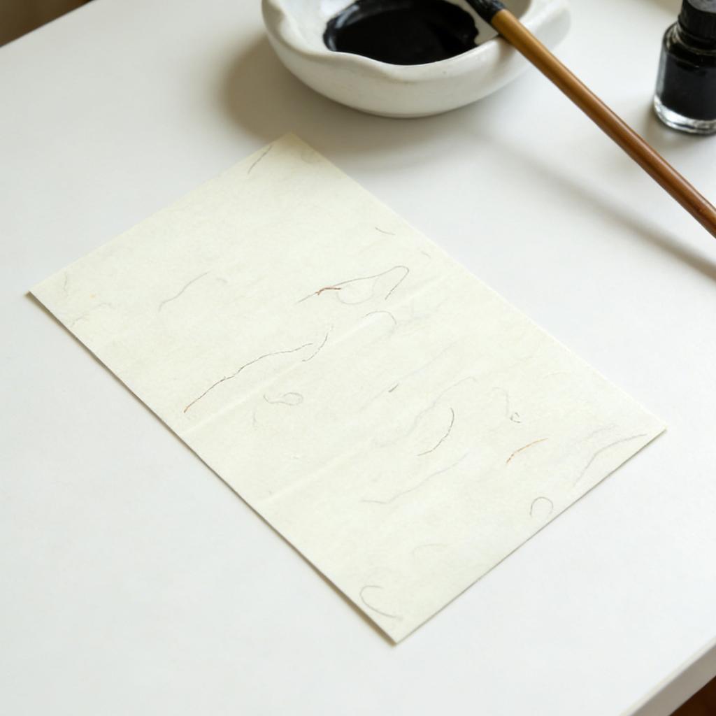 40 Sheets Premium Xuan Paper Rice Paper for Chinese Calligraphy Japanese Kanji Writing Ink Diffusion Control Painting Practice