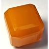 Cube Cut Natural Welo Opal Orange 121-123 Ct Fabulous Certified Loose Gemstone