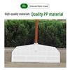 Thickened Plastic Snow Push Shovel with Handle