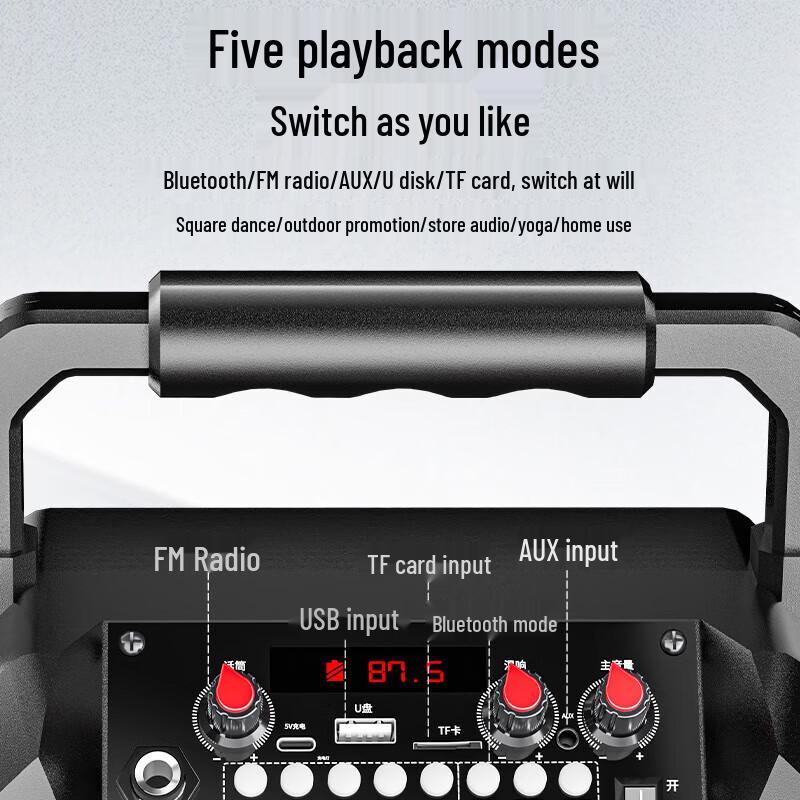 Newmine K503 Portable Bluetooth Karaoke Speaker