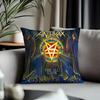 Fashion Aanthraxiou Cushion Cover Antidustmite Pillowcase Invisible Zipper Silky Short Plush Sofa Cushion Cover