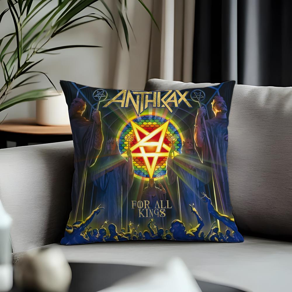 Fashion Aanthraxiou Cushion Cover Antidustmite Pillowcase Invisible Zipper Silky Short Plush Sofa Cushion Cover