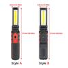 Car Repair COB LED Work Light Dimmable USB Rechargeable LED Flashlight Inspection Lamp With Magnetic Hook Power Bank Torch