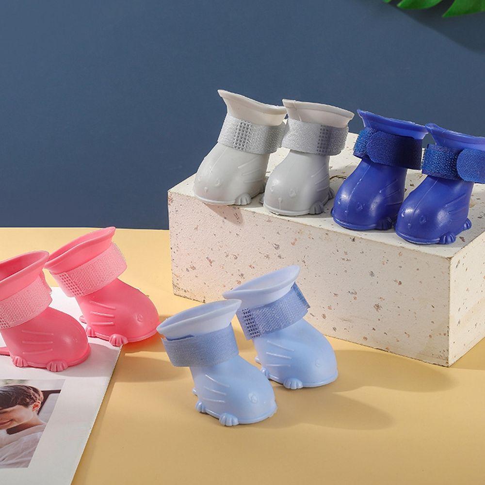 Anti-slip Protect Paw Breathable Soft TEP Pet Booties Dog Rain Shoes Puppy Sneaker Pet Foot Cover
