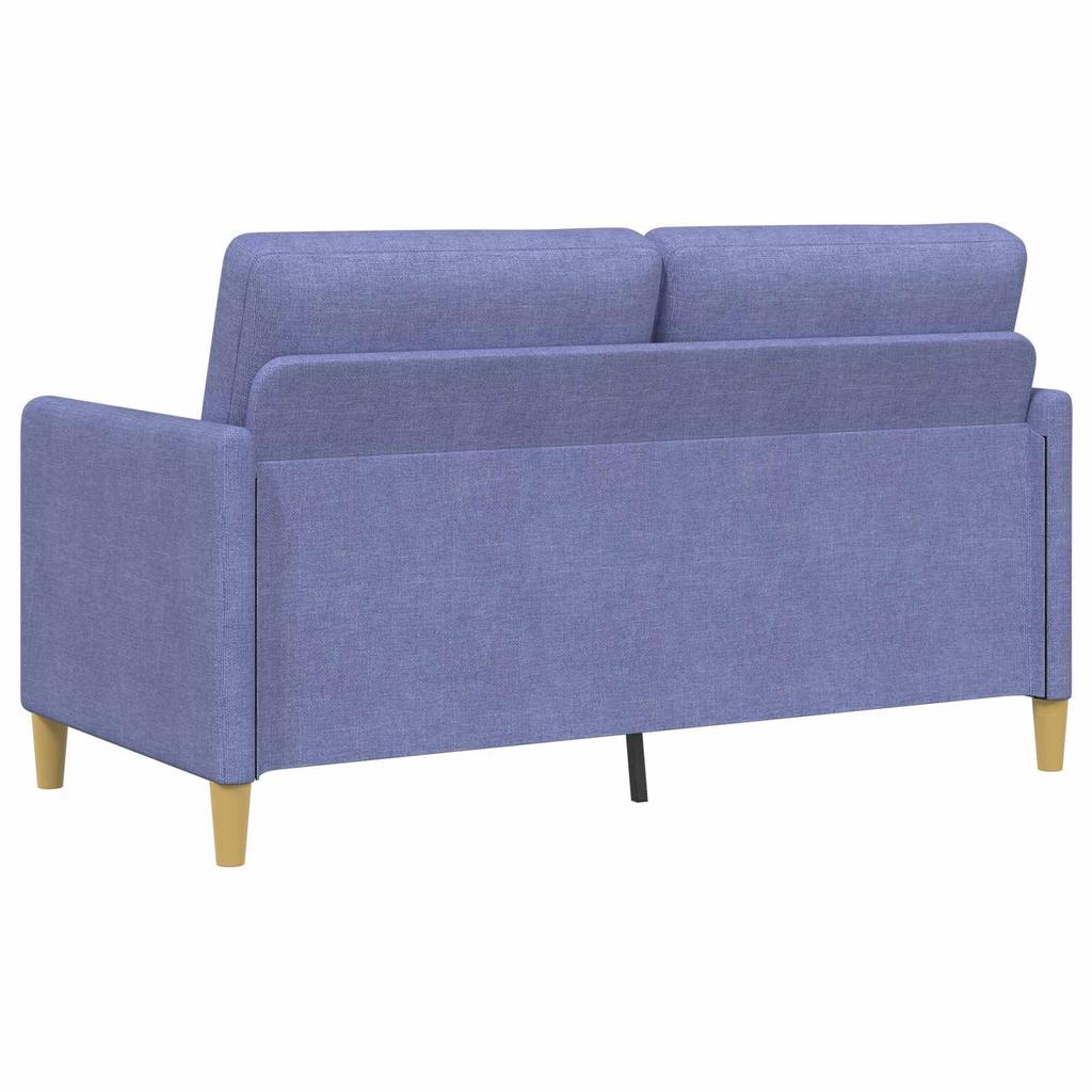Storage Sofa In Jeans Blue 152 X 78 X 87 Cm Polyester