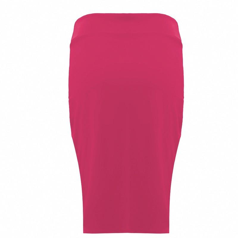 Women Fashion Sexy Office Slimming Buttocks Knee-Length Skirt Stretchable Midi Pencil Skirt