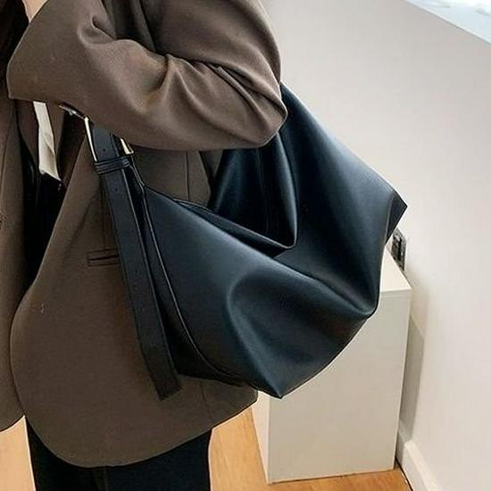 2026 Trendy Soft Slouchy Large Capacity Shoulder Bag - Versatile Women's Fashion Crossbody for Going Out or Class