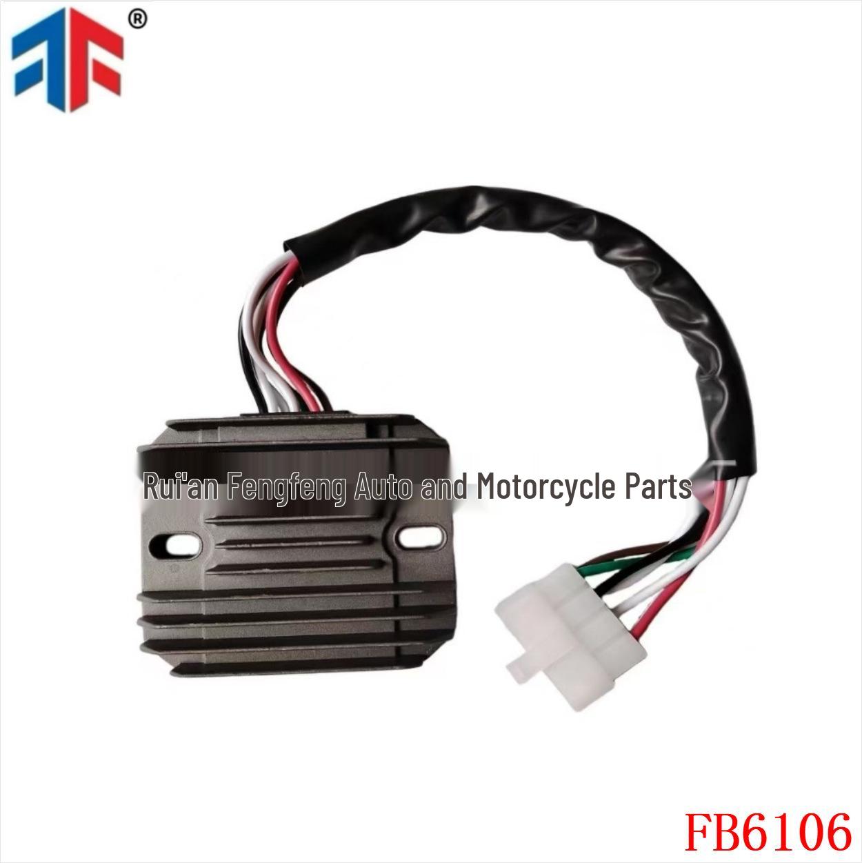 

Rectifier Compatible with Yamaha XJ550 Models 12R-81960-A1-00 and 3G1-81960-A1-00 1J7-81970-60-00