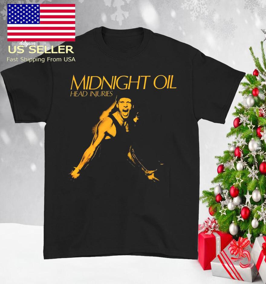 Midnight Oil rock band Tshirt black Unisex All Sizes S to 5Xl 1U460 Unisex T-Shirt M