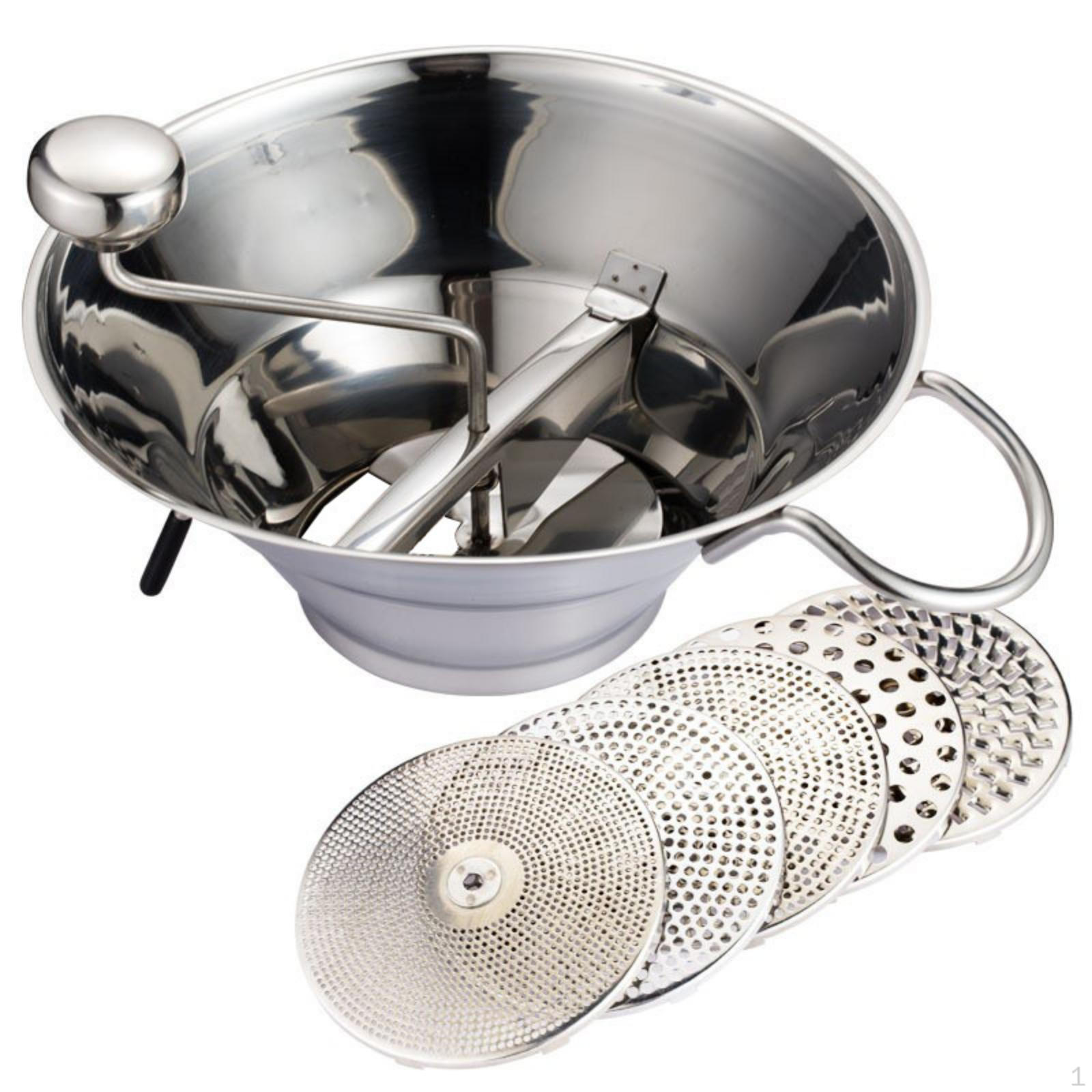 Food Mill with 5 Discs Manual