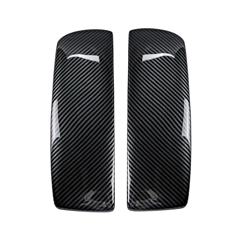 Suitable for BMW X5X6 E70 E71 F15 F16 carbon fiber interior modification armrest box panel protective cover cover auto