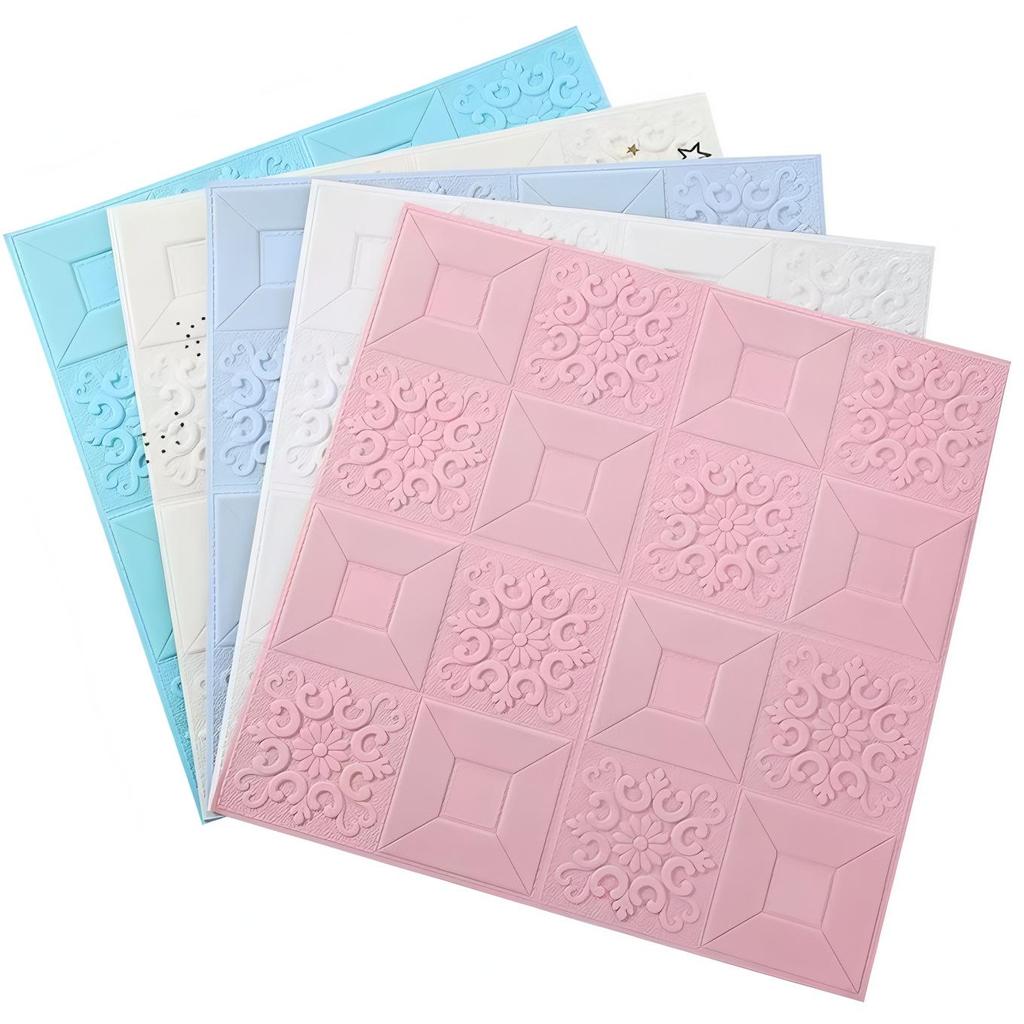 Self-Adhesive 3D Waterproof Wall & Ceiling Sticker for Living Room Decor