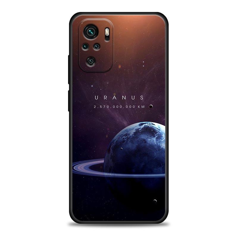 Himmel Weltraum Planet Mond Sterne Handyhülle Für Xiaomi Redmi Note 11 10 9 8 Pro 9S 8A 10S 11S Weiche Hülle Für Redmi Note 8Pro 10Pro