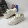 Splicing Color Board Shoes Children's Autumn New Ins Trendy Thick-soled Versatile Student White Shoes