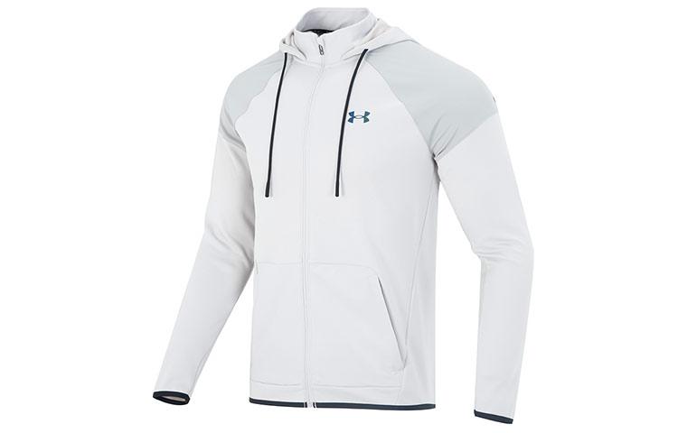 Under Armour RUSH Jackets Men s Gray Hooded Moderate Other 1373719-592 S