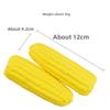 New Pet Vocal Toy Latex Corn, Durable Teething Dog Toy Simulation Corn