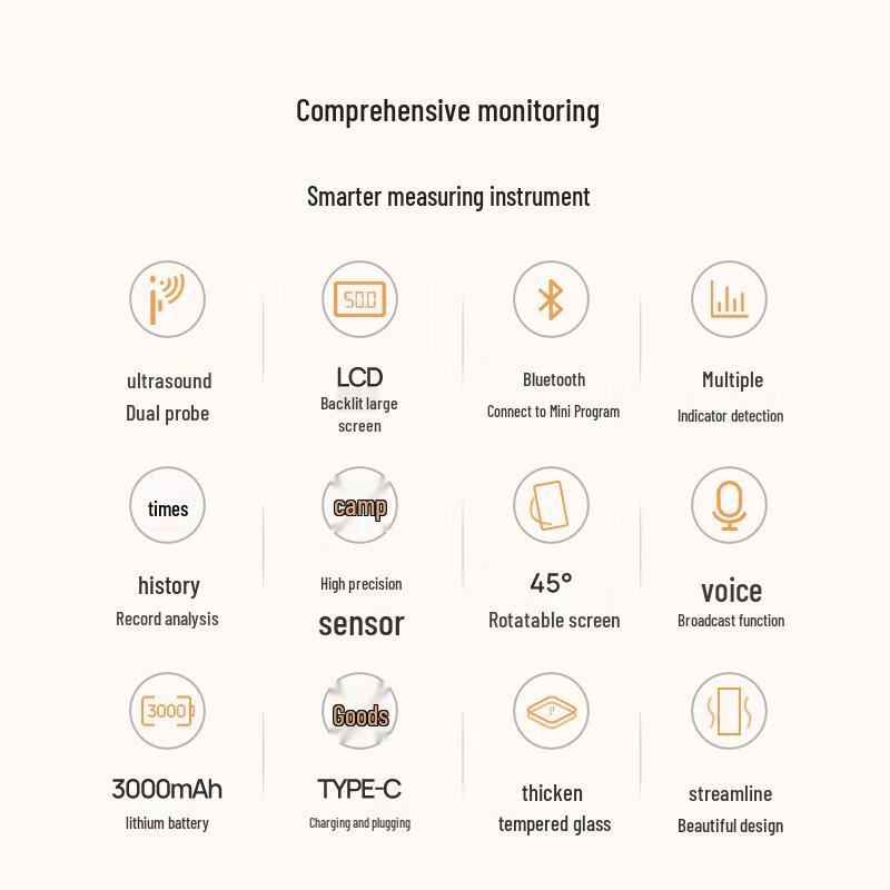 Meilen Smart All-in-One Ultrasonic Height & Weight Scale