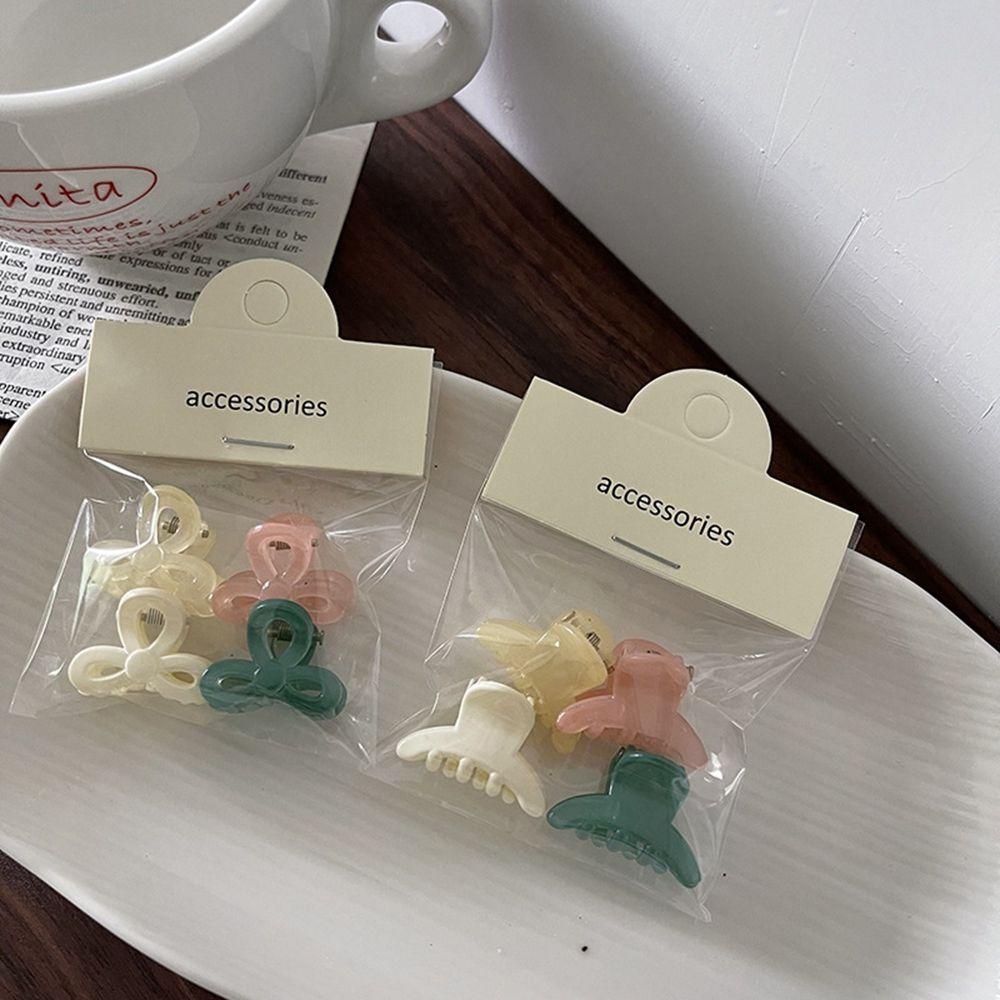 Korean Style Barrette Cute Side Clip Women Hair Accessories Girl Hairpin Set Mini Hair Claw Set