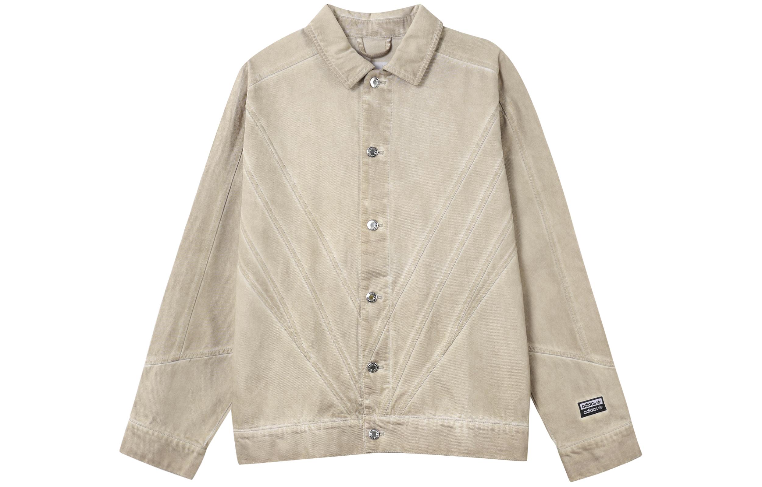 Adidas Originals RYV Denim Jackets Men s Timber Lapel Moderate Straight Fit GN3314 XS