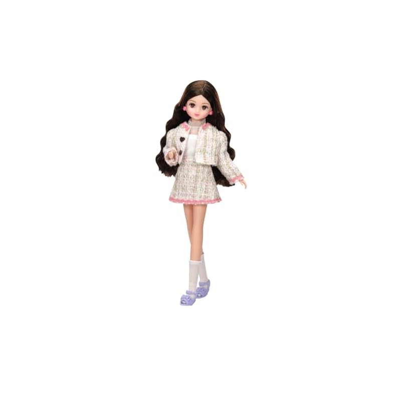 Takara Tomy Licca-chan Doll, Dream Celebrity Mio-chan, Dress-Up Pretend Play Toy, Ages 3 and Up