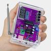 FM Radio Module DIY Kit with Clear Display and Custom Audio Settings