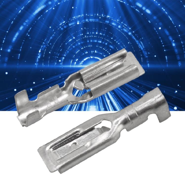 100Pcs Female Quick Connection Terminals 2.8Mm Corrosion Resistant High Conductivity for DIY Automotive Wiring Projects