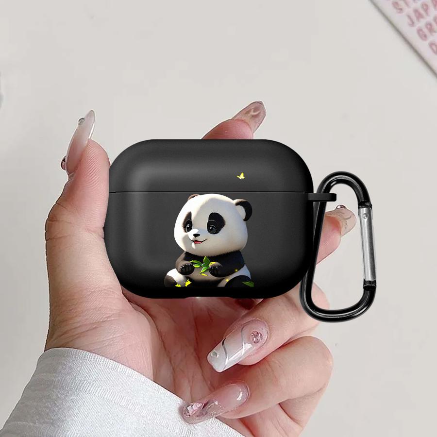 Case For Airpods 2 Pro2 1 3 Pro3 Pro 4 Earphone Cases Cover Cute Panda Airpods Pro 3