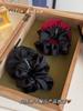 Rose Hairband Retro Large Intestine Ring Red Flower Hairband  New Explosive Headband