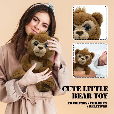 The Curious Bear Interactive Plush Toy, Curious Interactive Bear Plush Toy