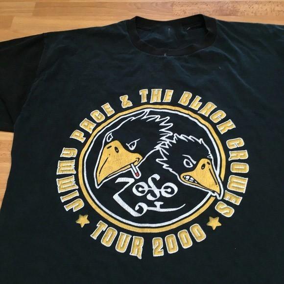 Vintage 90er Jimmy Page Black Crowes The Greek Alle Größen Alle Größen T-Shirt