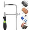 Portable Saw Bow Black Handle Jewelry Woodwork Craft Making Processing Tool