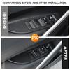 For Toyota Corolla Cross XG10 2025 2025 2025 2025 Accessories Door Window Lift Panel Cover Sticker Interior Decoration Trim